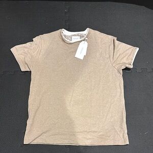 Men's Beige T-Shirt